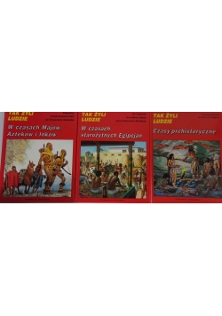 Tak żyli ludzie, zestaw 3 książek