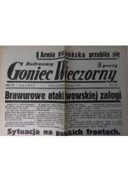 Ilustrowany Goniec Wieczorny ,Reprint 1939r.,Nr.1661