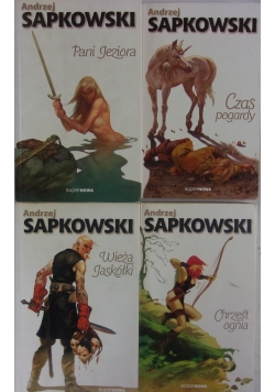 Andrzej Sapkowski, zestaw 4 książek