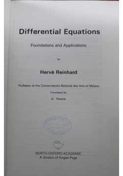 Differential Equations
