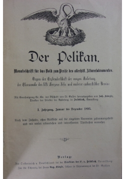 Der Pelikan, 1893 r.