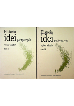 Historia idei politycznych 2 tomy