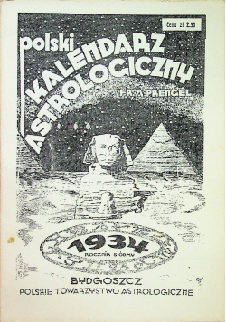 Polski kalendarz astrologiczny na rok 1934