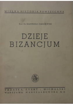 Dzieje Bizancjum, 1924 r.