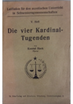 Die vier Kardinal - Tugenden, 1925 r.