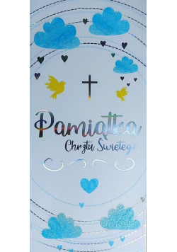 Karnet Chrzest chłopiec SE - 001
