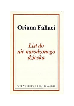 Listy do nie narodzonego dziecka