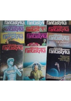 Miesięcznik Fantastyka 1987 r. komplet