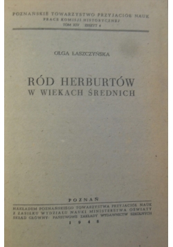 Ród Herburtów w wiekach średnich, 1948 r.