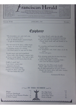Franciscan Herald, 12 egzemplarzy ,1930 r.