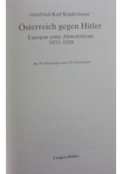 Osterreich gegen Hitler