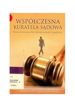 Współczesna kuratela sądowa