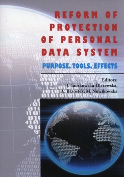 Reform of Protection of Personal Data System
