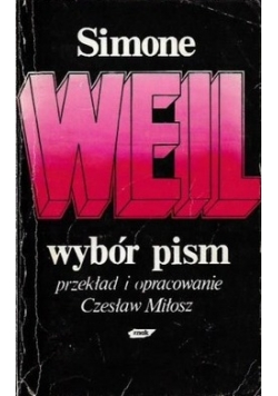Simone Weil wybór pism