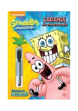 SpongeBob Kanciastoporty Zadania do zmazywania