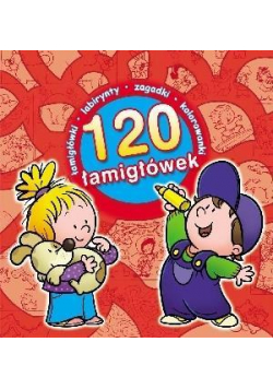 120 łamigłówek czerwona