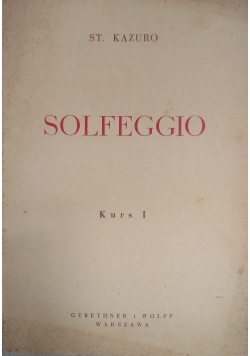 Solfeggio Kurs I 1948 r.
