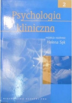 Psychologia kliniczna, tom 2
