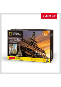 Puzzle 3D National Geographic Paryż