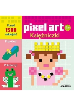 Pixel art. Księżniczki