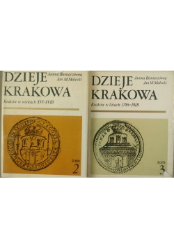 Dzieje Krakowa, Tom II i III