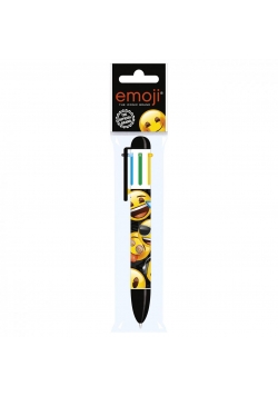 Długopis 6 kolorów Emoji 10 DERFORM
