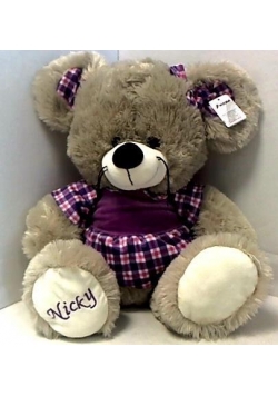 Myszka Nicky w ubranku 42 cm, 2 wzory