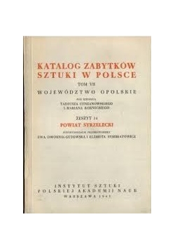Katalog zabytków sztuki w Polsce Tom VII zeszyt 14