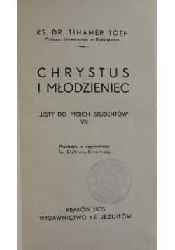 Chrystus i młodzieniec, 1935 r.