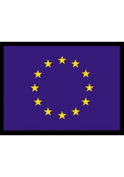 Chorągiewka Unii Europejskiej kpl 20szt