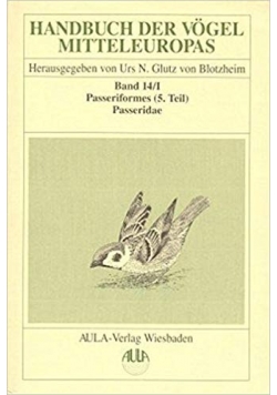 Handbuch der Vogel Mitteleuropas band 14