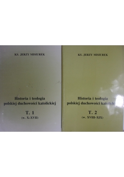 Historia i teologia polskiej duchowości katolickiej, tom 1-2, + autograf