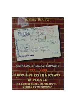 Katalog specjalizowany 1999-2000 sądy i więziennictwo w Polsce