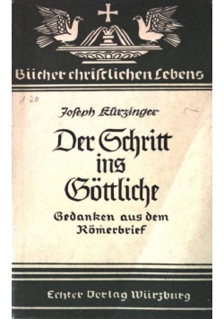 Der Schritt ins Gottliche, 1941 r.