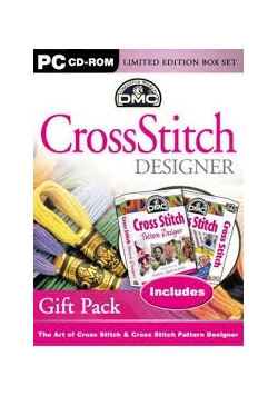 Cross Stitch Designer. Dwie płyty PC CD-ROM