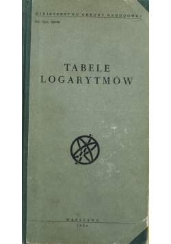 Tabele logarytmów