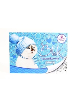 Blok rysunkowy A4 Sweet Pets 20 kartek 10 sztuk