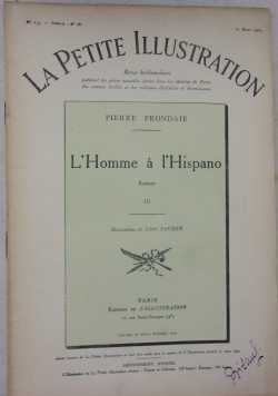 La Petite Illustration. 21 Mars 1925