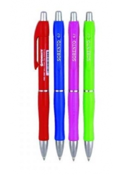 Długopis Sorento Colour niebieski (24szt)