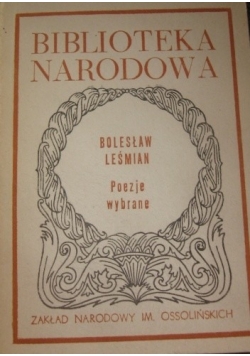 Poezje wybrane