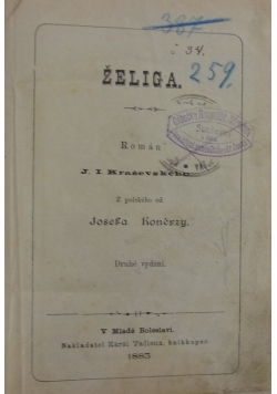 Żeliga 1883 r.