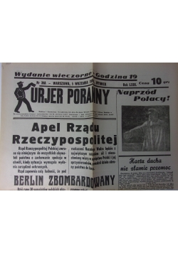 Kurier poranny Nr 30A, reprint z 1939 r.