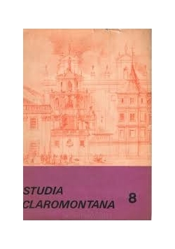 Studia Claromontana 8