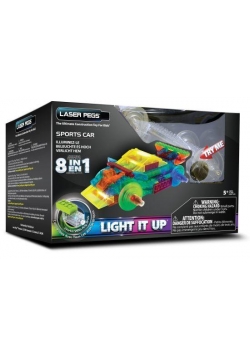 Klocki laser pegs 8 w 1 Sports car
