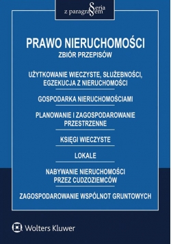 Prawo nieruchomości Zbiór przepisów