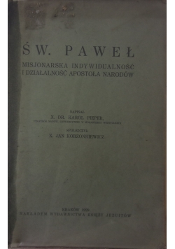 Święty Paweł, 1929r
