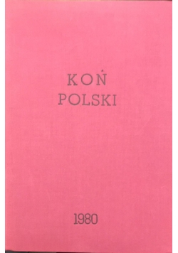 Koń Polski, 1 - 4, 1980 r.