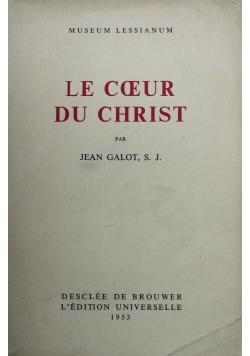 Le Coeur du Christ