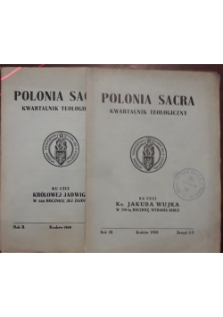Polonia sacra, kwartalnik teologiczny, 2 książki