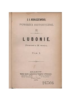 Lubonie, 1898 r.